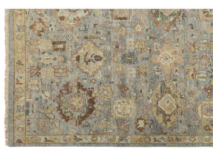 Modern Transitional Wool Rug 9 X 11