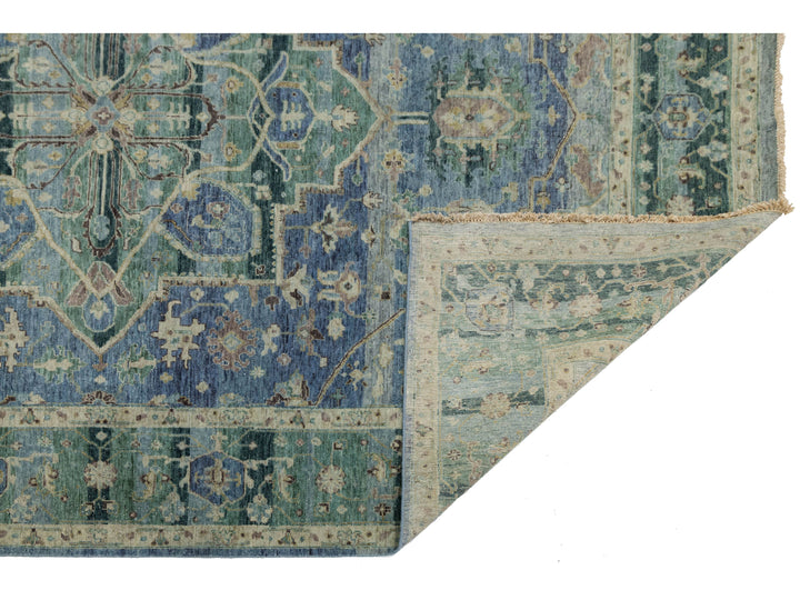 Modern Tabriz Wool Rug 8 X 11