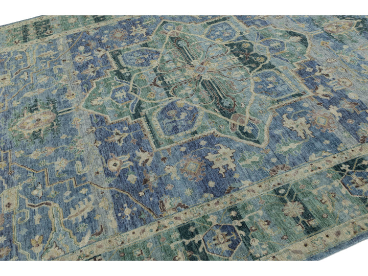 Modern Tabriz Wool Rug 8 X 11