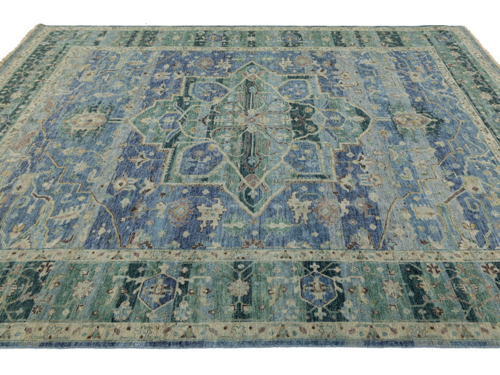 Modern Tabriz Wool Rug 8 X 11