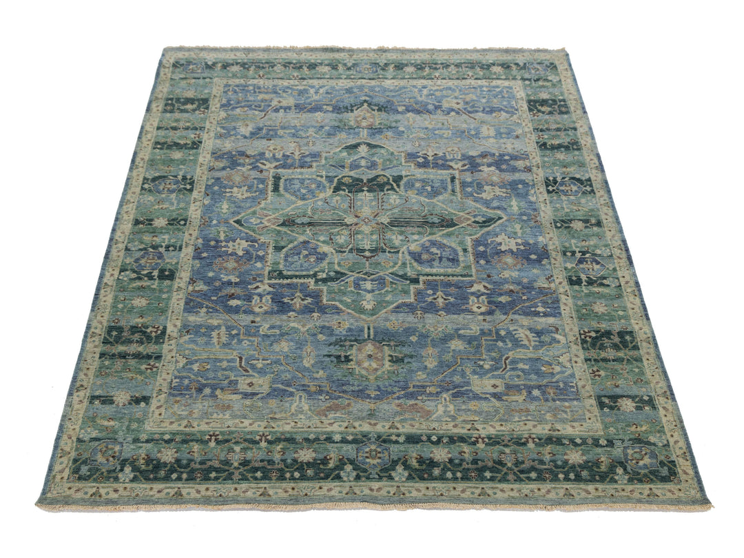 Modern Tabriz Wool Rug 8 X 11