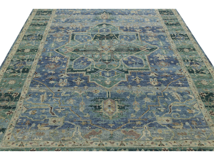 Modern Tabriz Wool Rug 8 X 11
