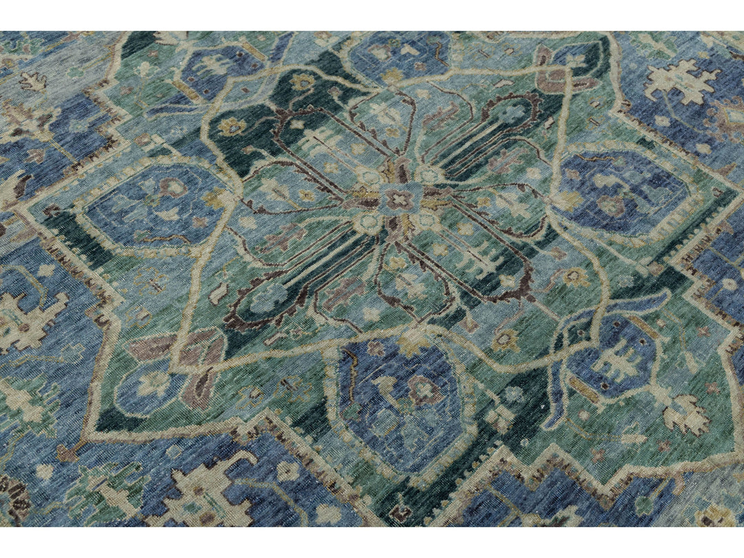 Modern Tabriz Wool Rug 8 X 11