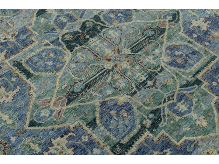 Modern Tabriz Wool Rug 8 X 11