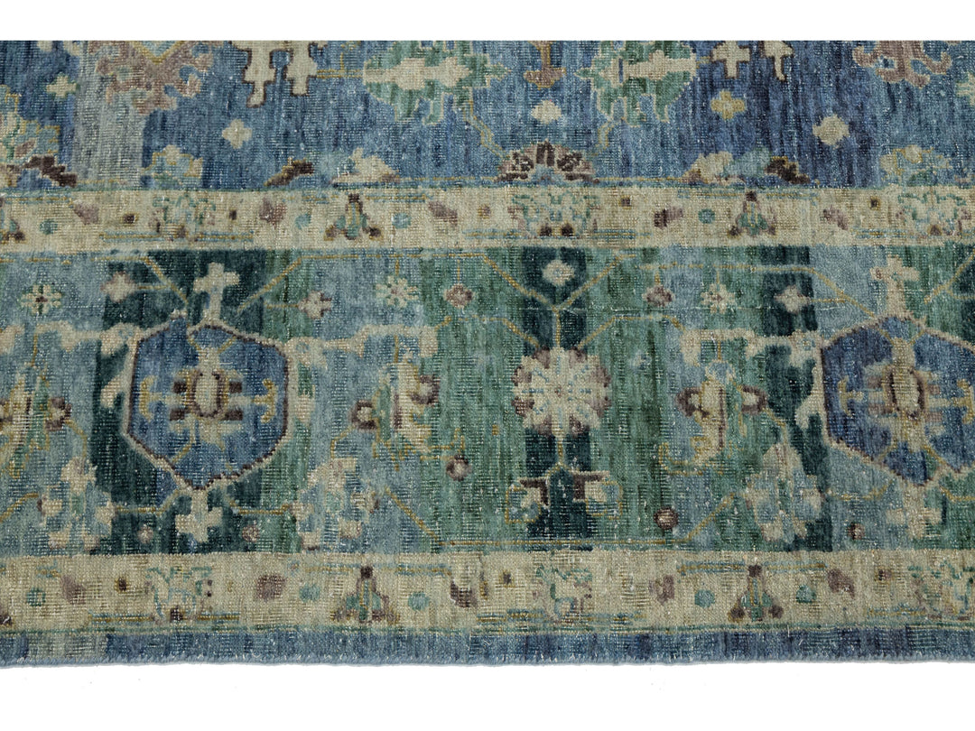 Modern Tabriz Wool Rug 8 X 11