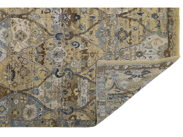 Modern Transitional Wool Rug 12 X 15