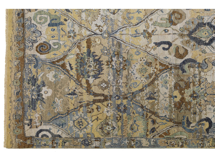 Modern Transitional Wool Rug 12 X 15