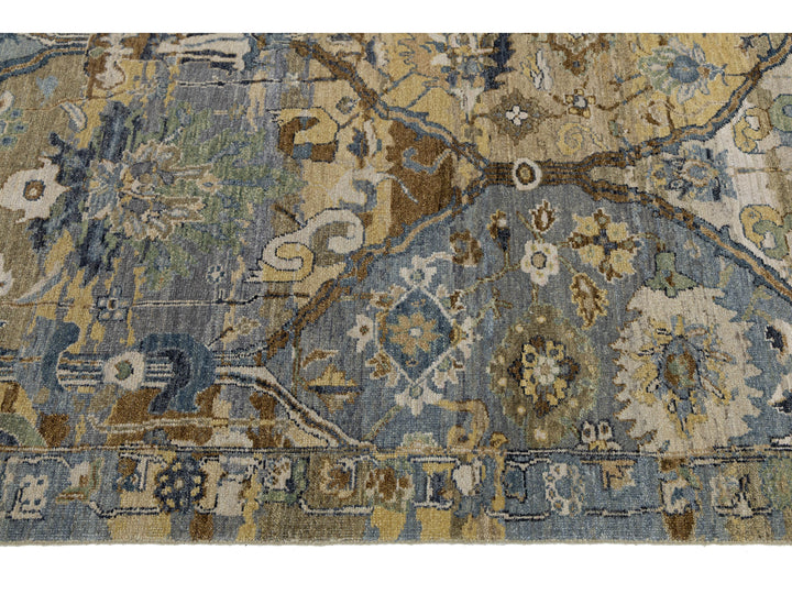 Modern Transitional Wool Rug 12 X 15