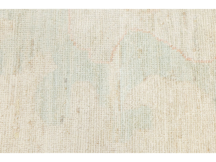 Modern Oushak Wool Rug 12 X 15