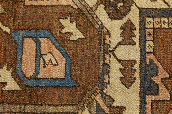 Antique Serapi Wool Rug 10 X 12