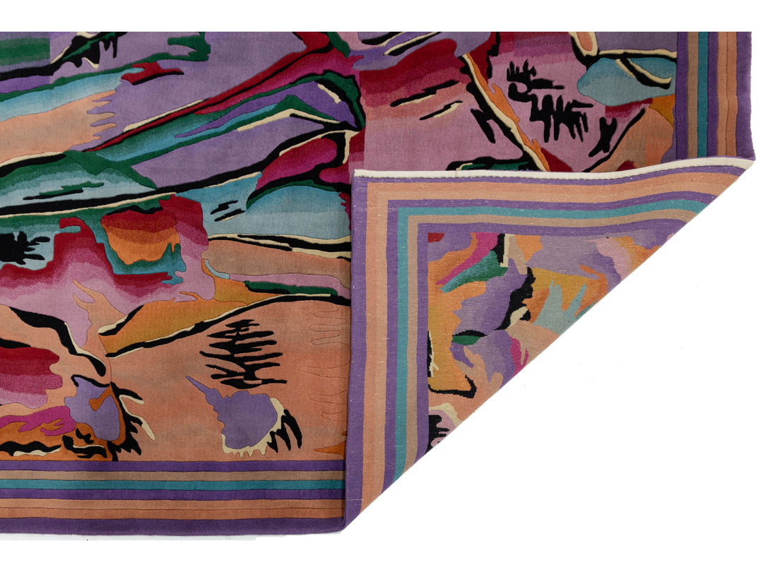 Modern Art Deco Chinese Rug 9 X 12