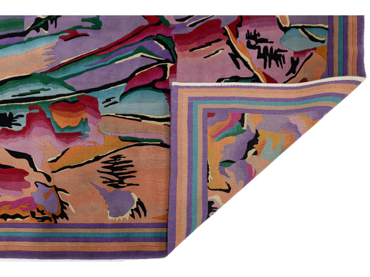 Modern Art Deco Chinese Rug 9 X 12