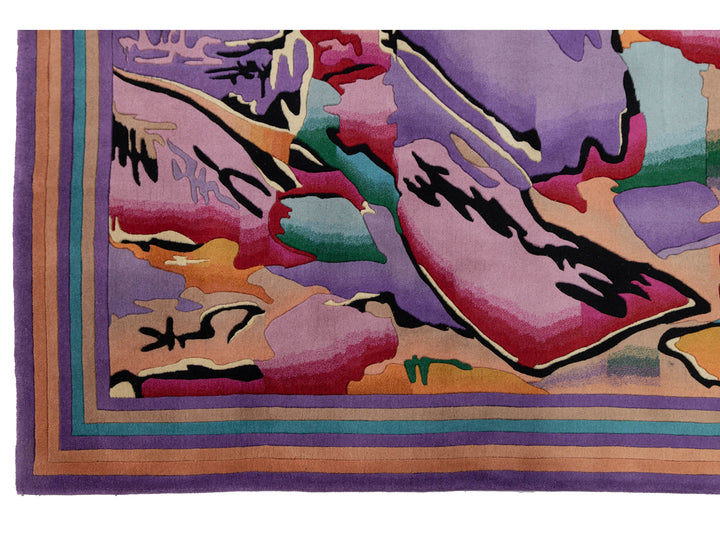 Modern Art Deco Chinese Rug 9 X 12