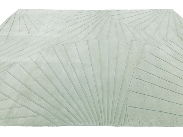 Modern Wool Rug 9 X 12