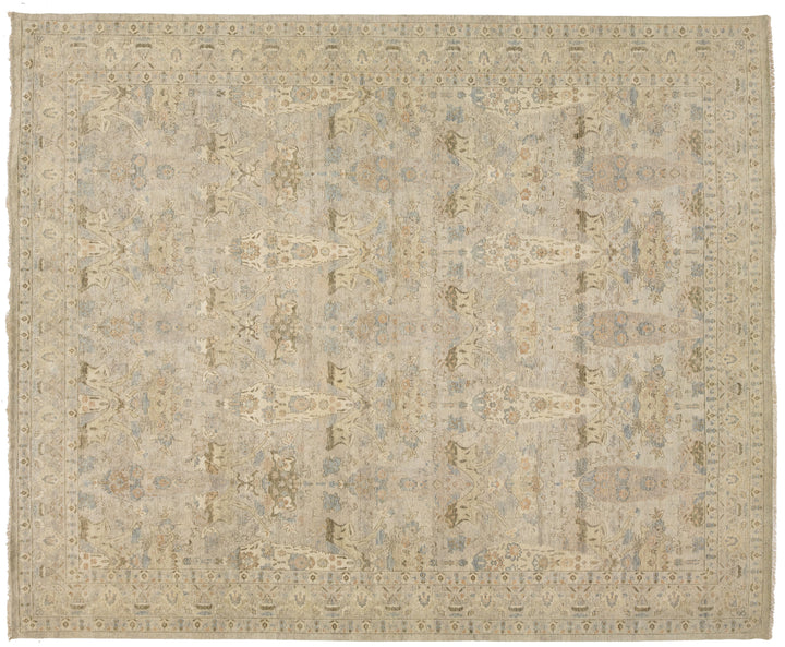 Modern Tabriz Wool Rug 13 X 16