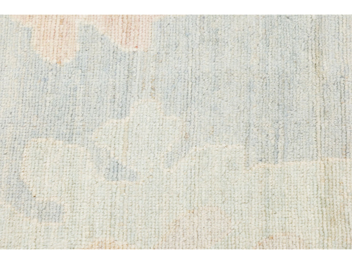 Modern Oushak Wool Rug 10 X 13
