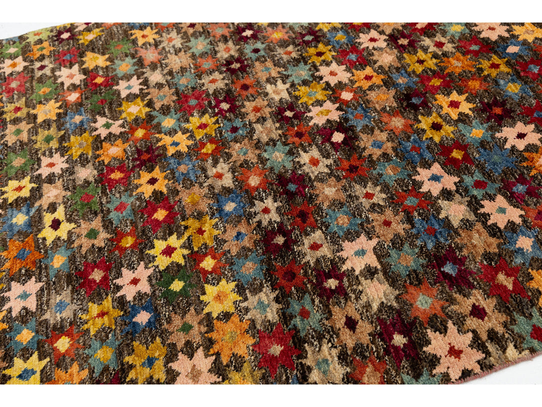 Modern Baluch Wool Rug 6 X 8