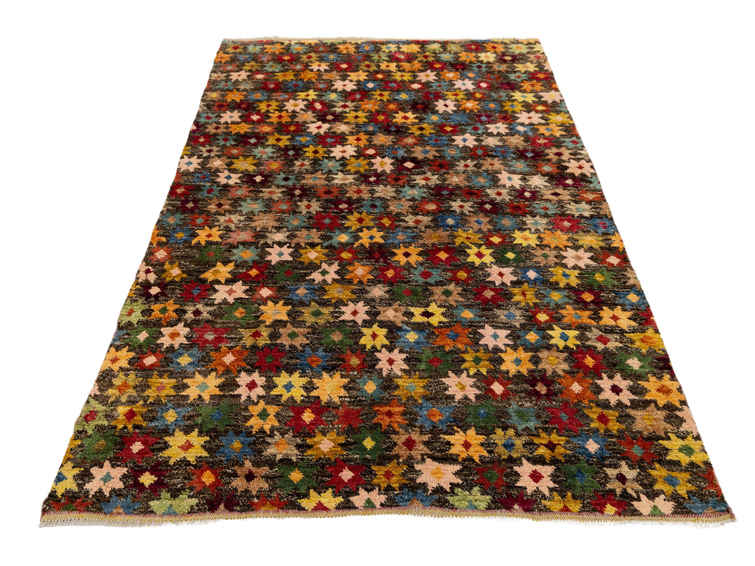 Modern Baluch Wool Rug 6 X 8