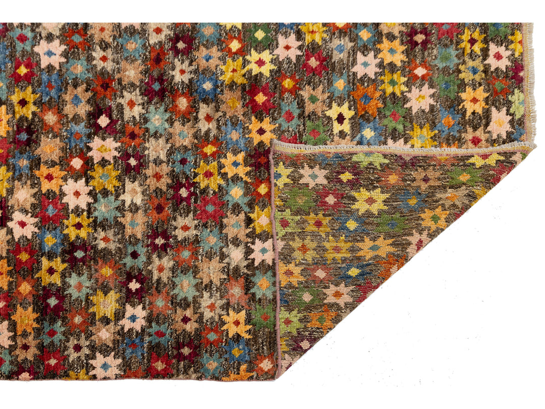 Modern Baluch Wool Rug 6 X 8