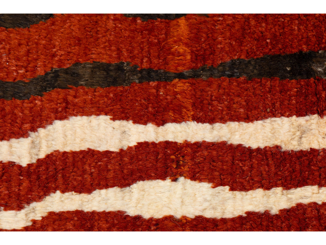 Modern Moroccan Wool Rug 9 X 12