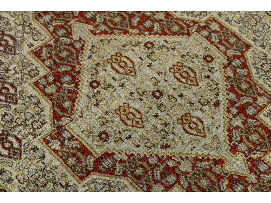 Antique Malayer Wool Rug 4 X 5