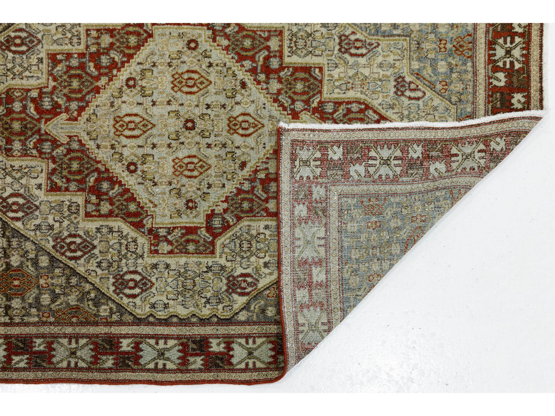 Antique Malayer Wool Rug 4 X 5