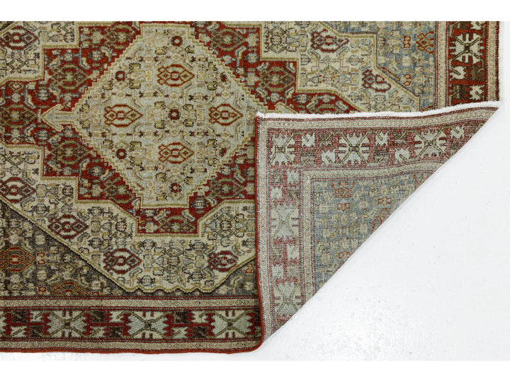 Antique Malayer Wool Rug 4 X 5
