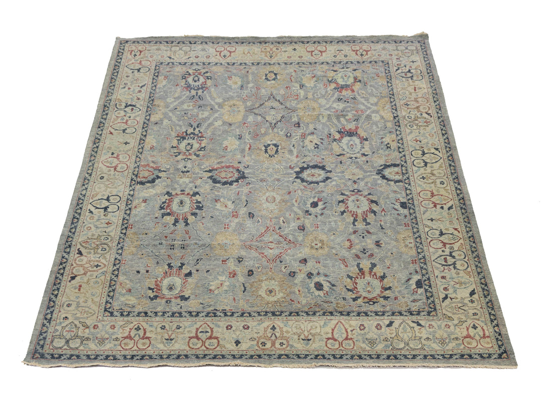 Modern Oushak Wool Rug 11 X 15