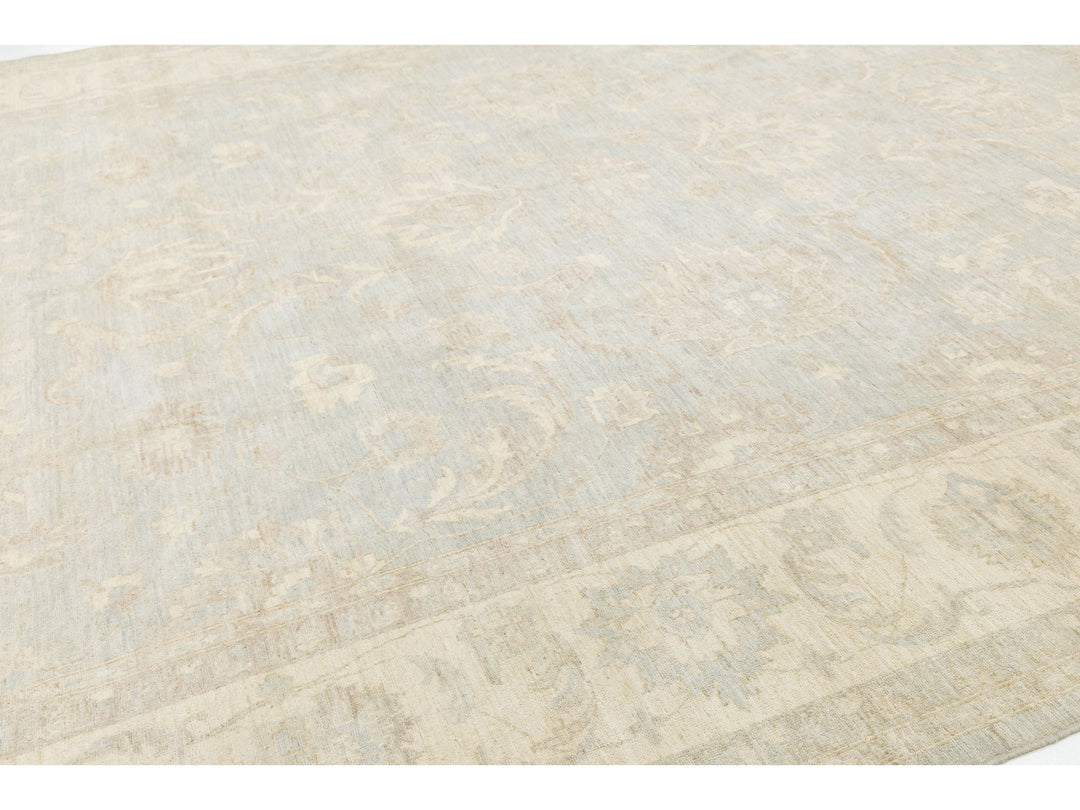 Modern Peshawar Wool Rug 12 X 15