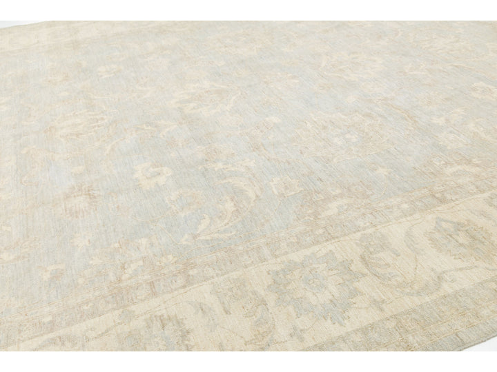 Modern Peshawar Wool Rug 12 X 15