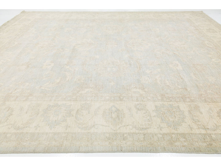 Modern Peshawar Wool Rug 12 X 15