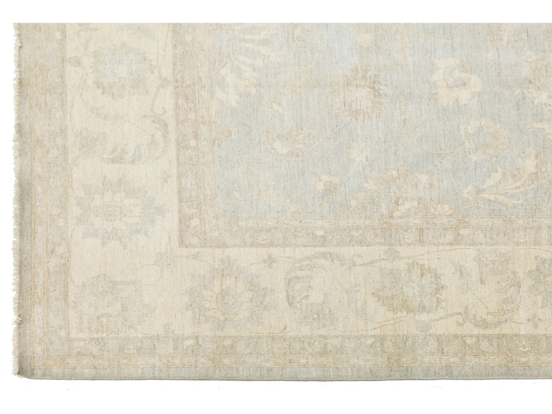Modern Peshawar Wool Rug 12 X 15