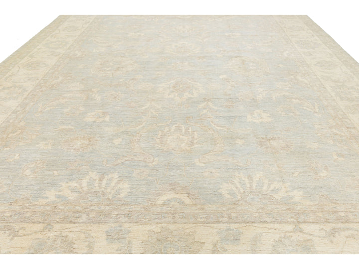 Modern Peshawar Wool Rug 12 X 15