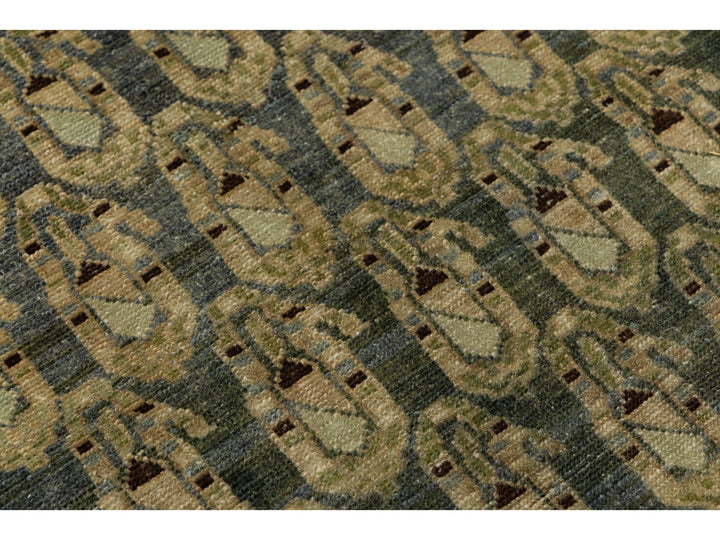 Antique Malayer Wool Runner 3 X 17