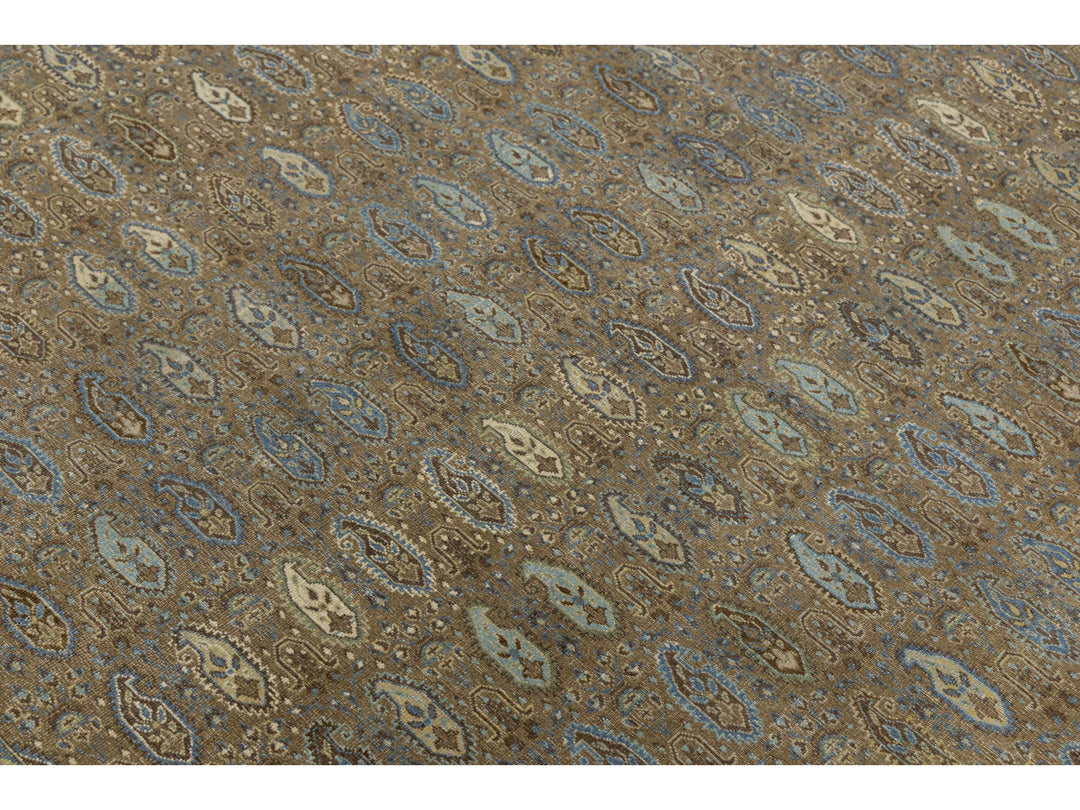 Antique Agra Wool Rug 7 X 10