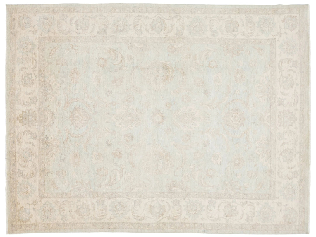 Modern Peshawar Wool Rug 9 X 12