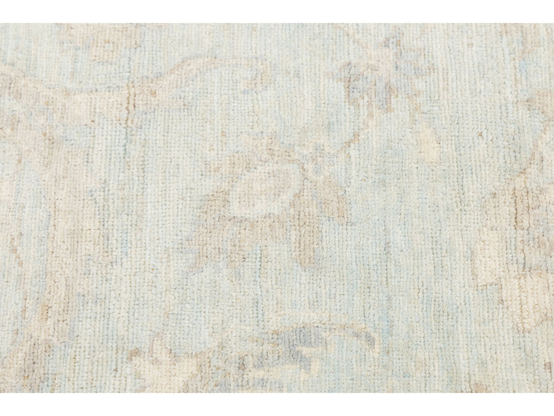 Modern Peshawar Wool Rug 9 X 12