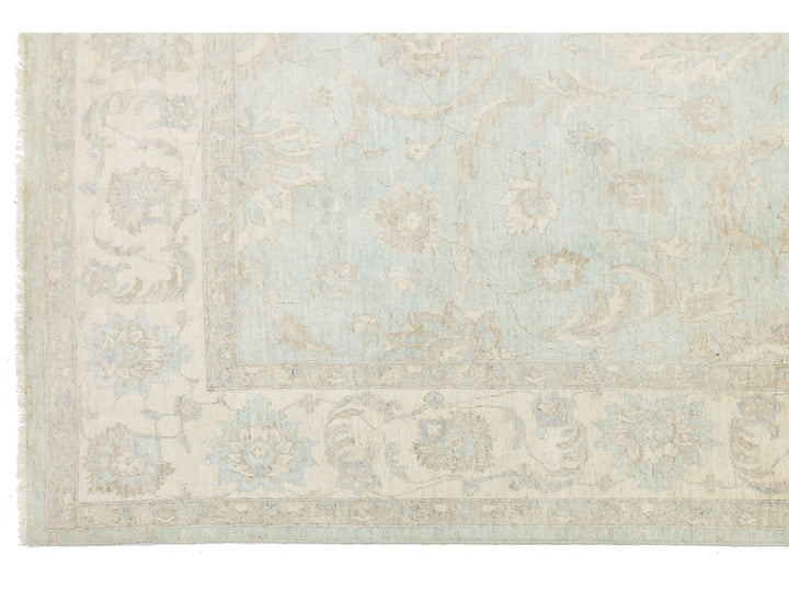 Modern Peshawar Wool Rug 9 X 12