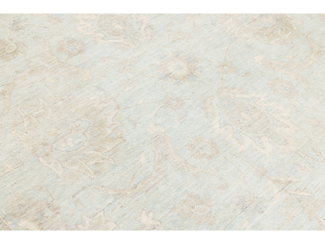 Modern Peshawar Wool Rug 9 X 12