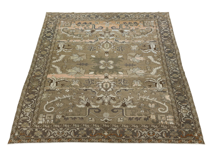 Antique Malayer Wool Rug 12 X 15