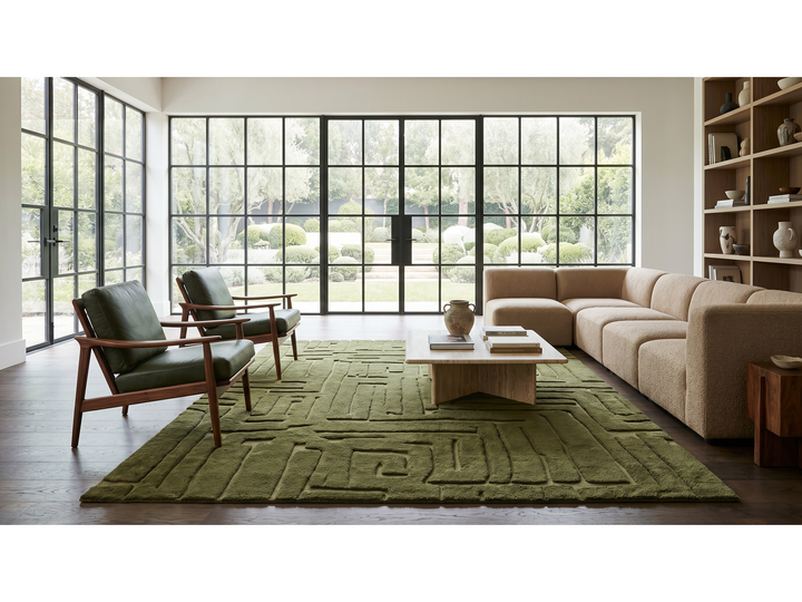 Modern Moroccan Wool Rug 10 X 14