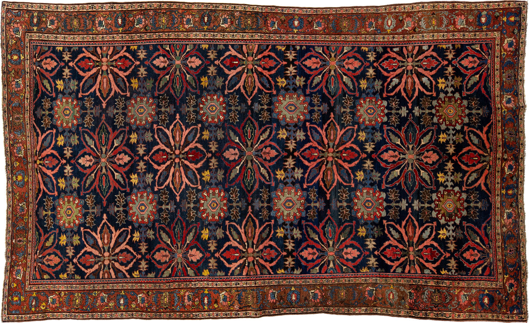 Antique Bidjar Wool Rug 8 X 14