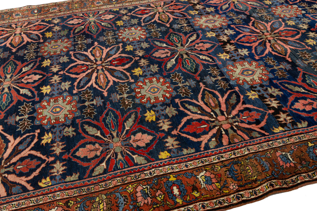 Antique Bidjar Wool Rug 8 X 14
