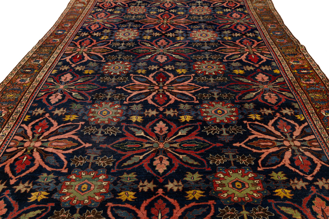 Antique Bidjar Wool Rug 8 X 14