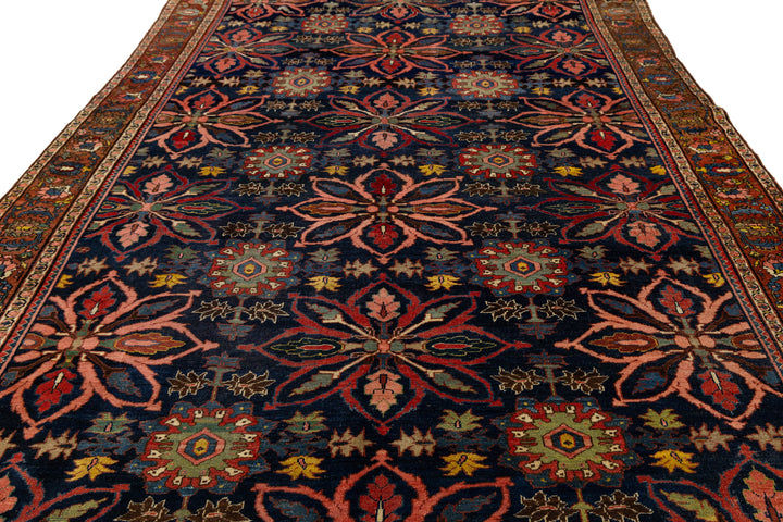 Antique Bidjar Wool Rug 8 X 14