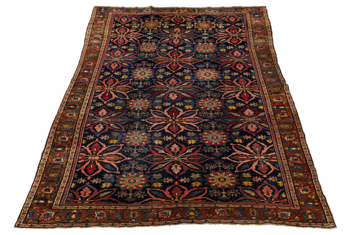 Antique Bidjar Wool Rug 8 X 14
