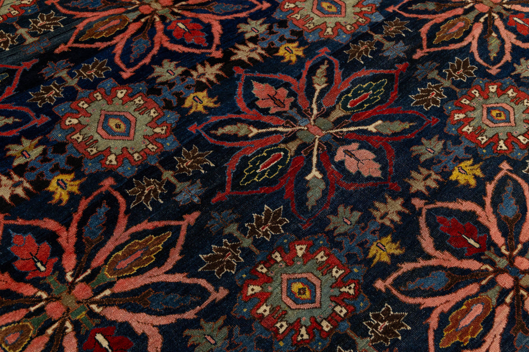 Antique Bidjar Wool Rug 8 X 14