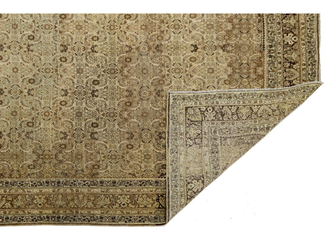 Antique Bidjar Wool Rug 11 X 14