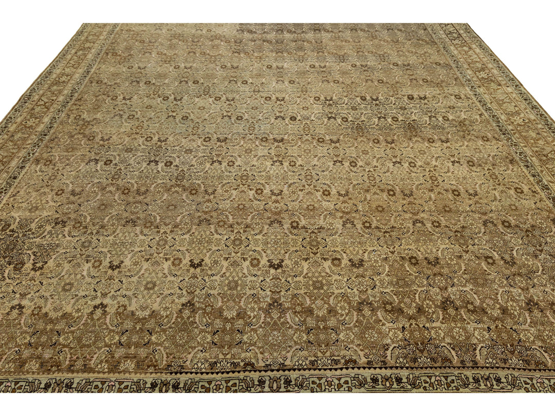 Antique Bidjar Wool Rug 11 X 14
