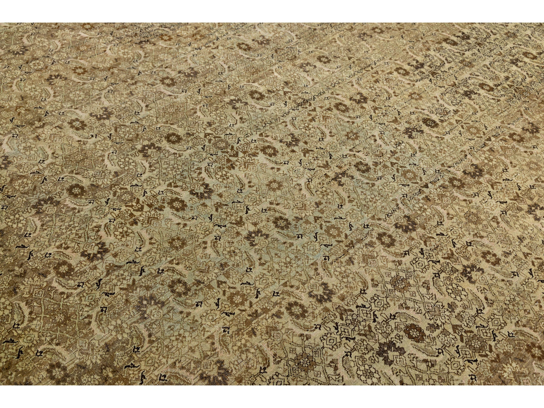 Antique Bidjar Wool Rug 11 X 14